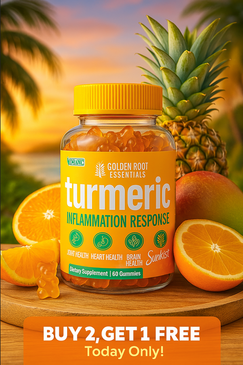 Golden Sunkist Turmeric Gummies
